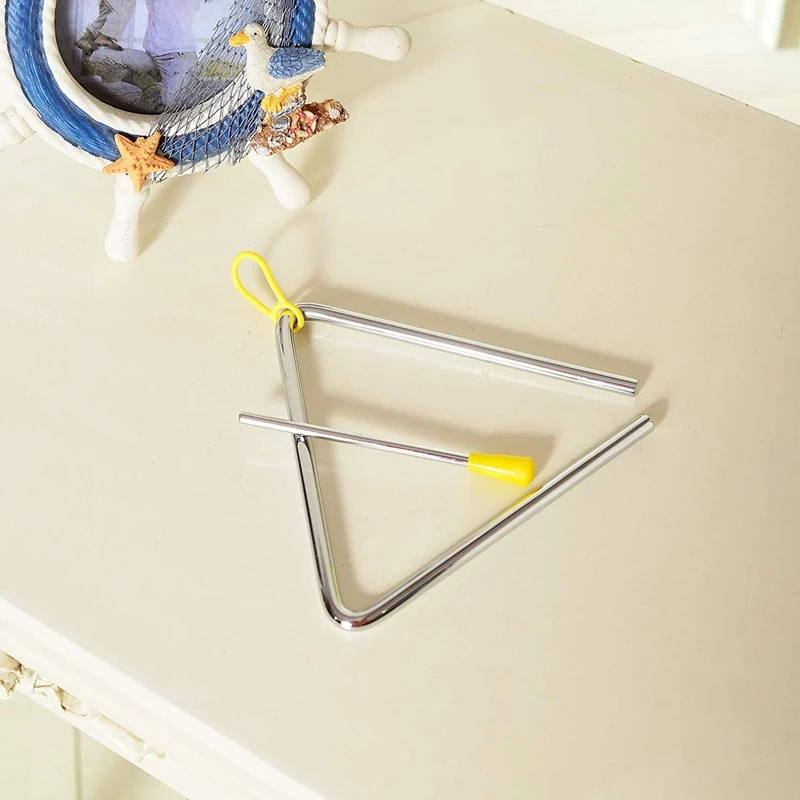 Children Toy Rhythm Band Triple-cornereds Iron/Bell Educational Musical Metal Percussion Instrument with Striker
Children Toy Rhythm Band Triple-cornereds Iron/Bell Educational Musical Metal Percussion Instrument with Striker