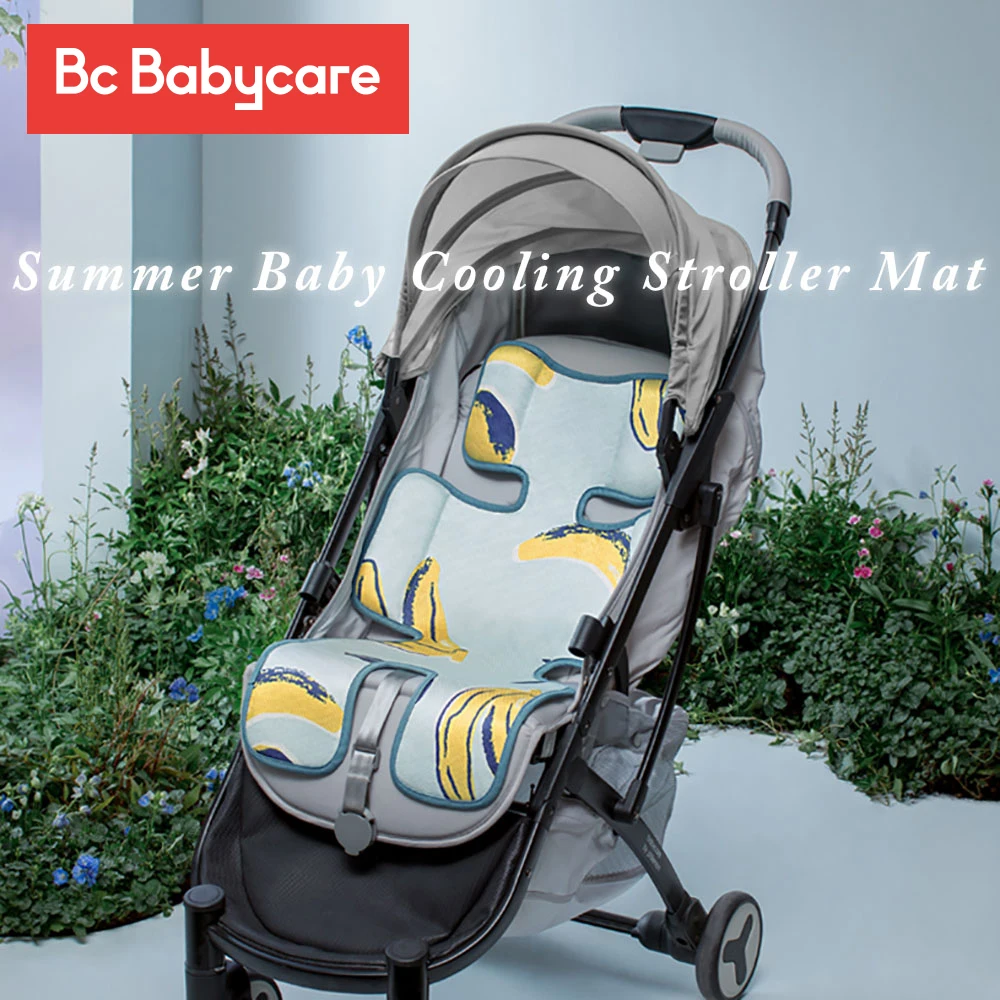 

BC Babycare Baby Stroller Accessories Seat Bacteriostatic Breathable Cooling Mint ice silk Mat Infant Highchair Cushion Pad