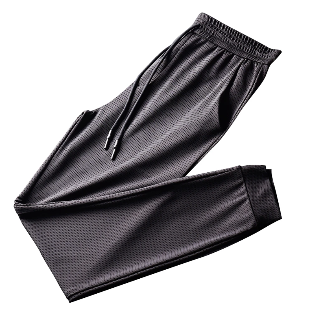 Silk Pants Men's Casual Black Cool Comfortable Breathable Trousers Four Seasons New
Silk Pants Men's Casual Black Cool Comfortable Breathable Trousers Four Seasons New