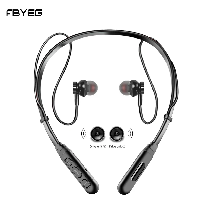 FBYEG Wireless Bluetooth Headphone HD call Hifi Bass Sweatproof Magnetic Earphone Sport Headset Hanging Neck with Microphone
FBYEG Wireless Bluetooth Headphone HD call Hifi Bass Sweatproof Magnetic Earphone Sport Headset Hanging Neck with Microphone