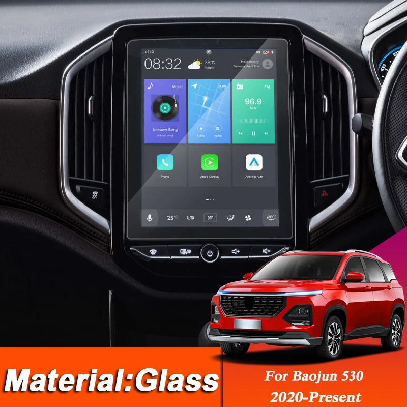 Car Styling GPS Navigation Screen Protective Film For BaoJun 530 2020-Present Dashboard Display Screen TPU Sticker Accessories
Car Styling GPS Navigation Screen Protective Film For BaoJun 530 2020-Present Dashboard Display Screen TPU Sticker Accessories