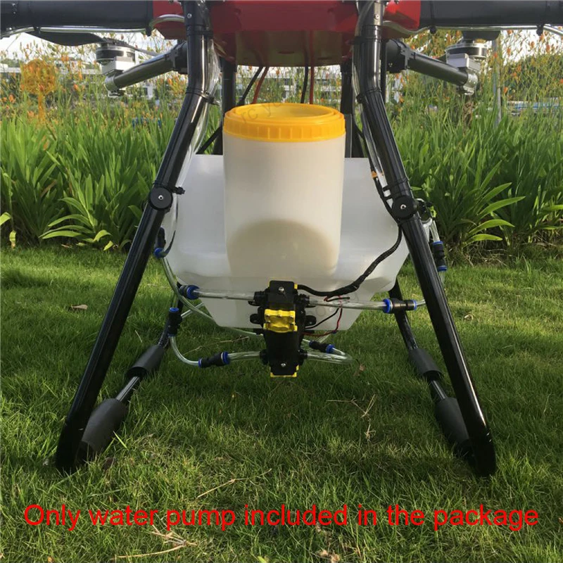 1PC RC Plant Agriculture UAV Drone 48V 12S 14S 3.8L/min Brushless Diaphragm Water Pump Built-in ESC for Spraying Pesticides 
1PC RC Plant Agriculture UAV Drone 48V 12S 14S 3.8L/min Brushless Diaphragm Water Pump Built-in ESC for Spraying Pesticides