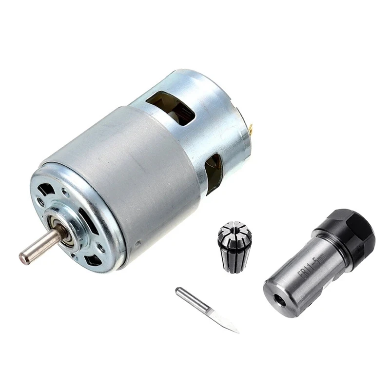 Big deal 775 DC Motor 12-36V Ball Bearing Spindle Motor with ER11 Extension Rod Carving Cutter for CNC Router Machine
Big deal 775 DC Motor 12-36V Ball Bearing Spindle Motor with ER11 Extension Rod Carving Cutter for CNC Router Machine