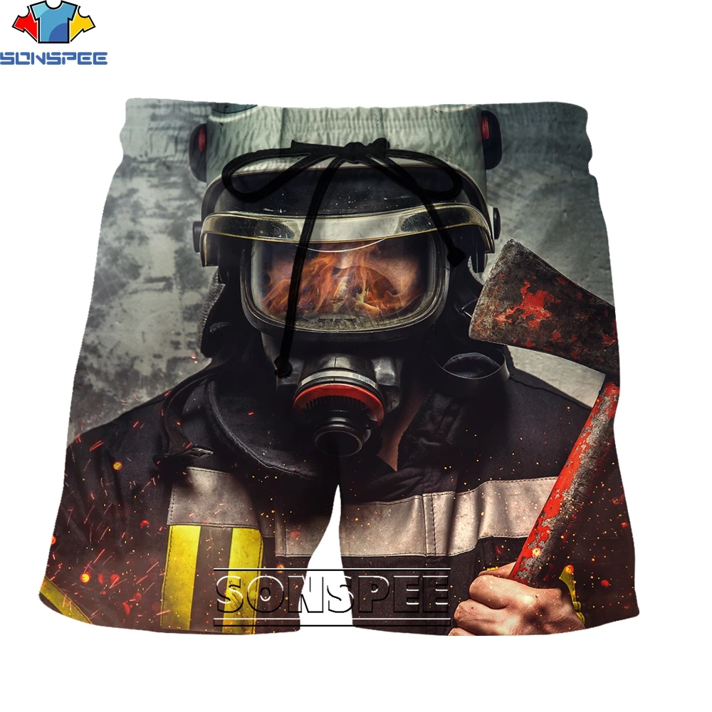 SONSPEE New Fashion Hot Sale Firefighter Pattern 3D Printing Men's Shorts Summer Creative Personality Casual Hip Hop Beach
SONSPEE New Fashion Hot Sale Firefighter Pattern 3D Printing Men's Shorts Summer Creative Personality Casual Hip Hop Beach