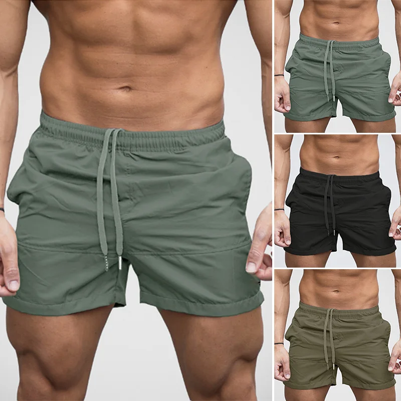 Men Casual Sports Gym Pants Elastic Waist Fitness Workout Athletic Drawstring Loose Fit Solid Color Shorts Plus Size
Men Casual Sports Gym Pants Elastic Waist Fitness Workout Athletic Drawstring Loose Fit Solid Color Shorts Plus Size