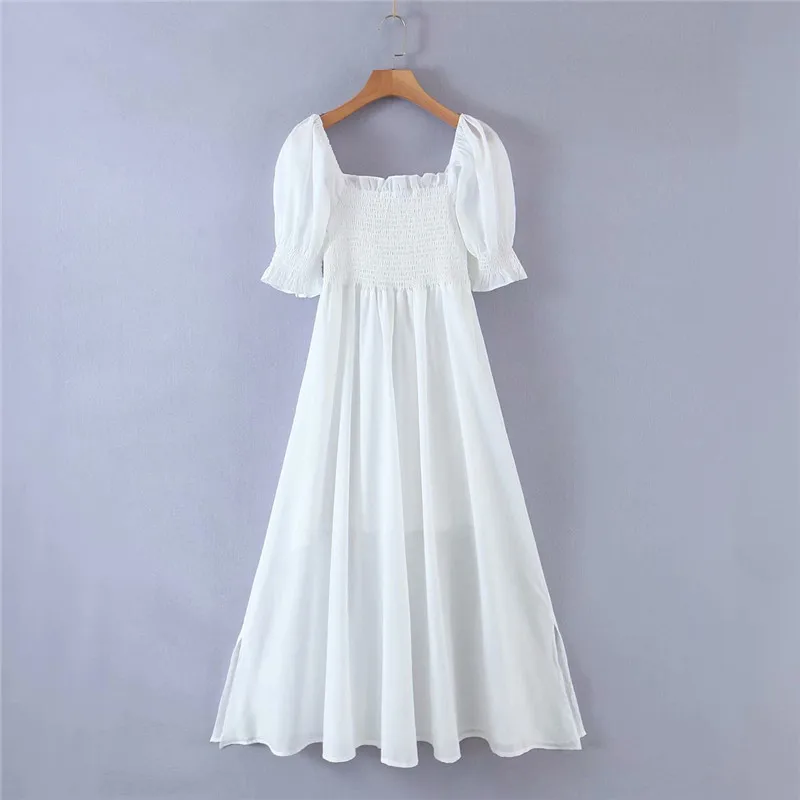 2021 Women New Spring Summer Casual Solid Color Short Dress Ladies Simple Elegant Puff Sleeve Fairy Dresses Female For Fashion
2021 Women New Spring Summer Casual Solid Color Short Dress Ladies Simple Elegant Puff Sleeve Fairy Dresses Female For Fashion