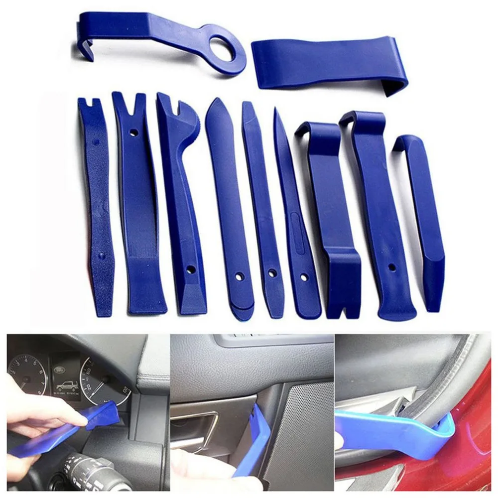 11Pcs Auto Car Radio Panel Repair Tool Trim Removal Tool Car Removal Kits Hand Tool Door Clip Window install Repair set
11Pcs Auto Car Radio Panel Repair Tool Trim Removal Tool Car Removal Kits Hand Tool Door Clip Window install Repair set