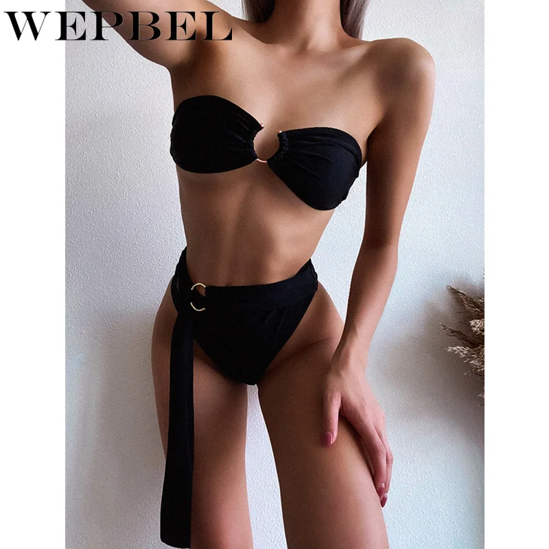 WEPBEL Sexy Women Bikini Set High Waist Push-Up Padded Swimwear Snake Print Swimsuit Bathing Suit Beachwear Beachsuit
WEPBEL Sexy Women Bikini Set High Waist Push-Up Padded Swimwear Snake Print Swimsuit Bathing Suit Beachwear Beachsuit