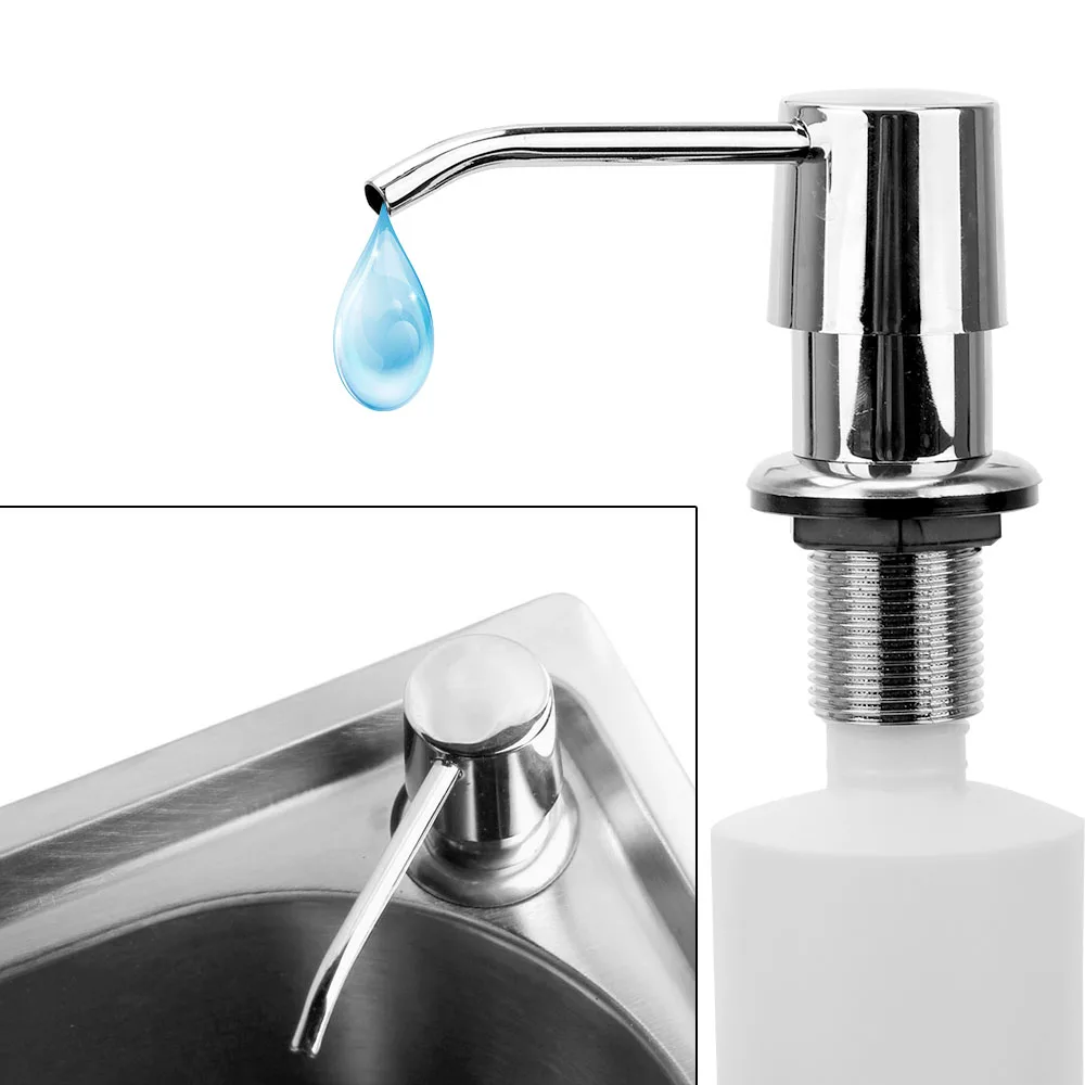Built-in Lotion Pump Plastic Liquid Soap Bottle for Bathroom and Kitchen Liquid Soap organizer Kitchen Sink Soap Dispenser
Built-in Lotion Pump Plastic Liquid Soap Bottle for Bathroom and Kitchen Liquid Soap organizer Kitchen Sink Soap Dispenser