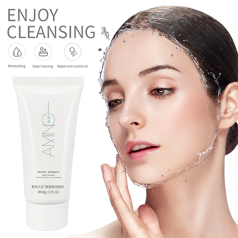 Amino Acid Face Cleanser Moisturizing Brightening Hydrating Oil Control Nourishing Facial Skin Care Cleaning Face Washing
Amino Acid Face Cleanser Moisturizing Brightening Hydrating Oil Control Nourishing Facial Skin Care Cleaning Face Washing