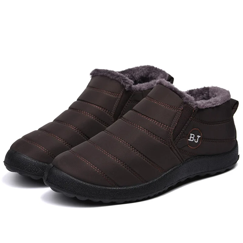 Men Boots Winter Men Shoes Warm Fur Snow Boots Plush Inside Waterproof Shoes Anti Skid Bottom Black Winter Boots Men
Men Boots Winter Men Shoes Warm Fur Snow Boots Plush Inside Waterproof Shoes Anti Skid Bottom Black Winter Boots Men