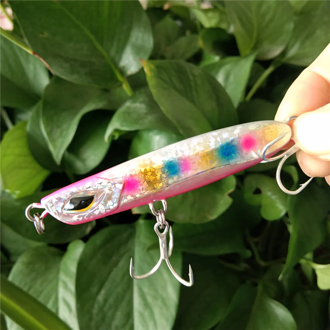 Noeby 6pcs 30g 40g Metal Jig Sea Fishing Lures Bass Fishing Bait Spoon Spinner bait Bait Saltwater Lures Long Shot Artificial
Noeby 6pcs 30g 40g Metal Jig Sea Fishing Lures Bass Fishing Bait Spoon Spinner bait Bait Saltwater Lures Long Shot Artificial