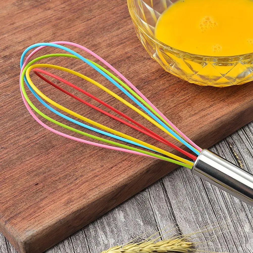 3PC Portable Rainbow Drink Whisk Mixer Silicone Egg Beaters Cooking Kitchen Tool Hand Egg Mixer Metal Foamer Cream Whisk Mixer
3PC Portable Rainbow Drink Whisk Mixer Silicone Egg Beaters Cooking Kitchen Tool Hand Egg Mixer Metal Foamer Cream Whisk Mixer