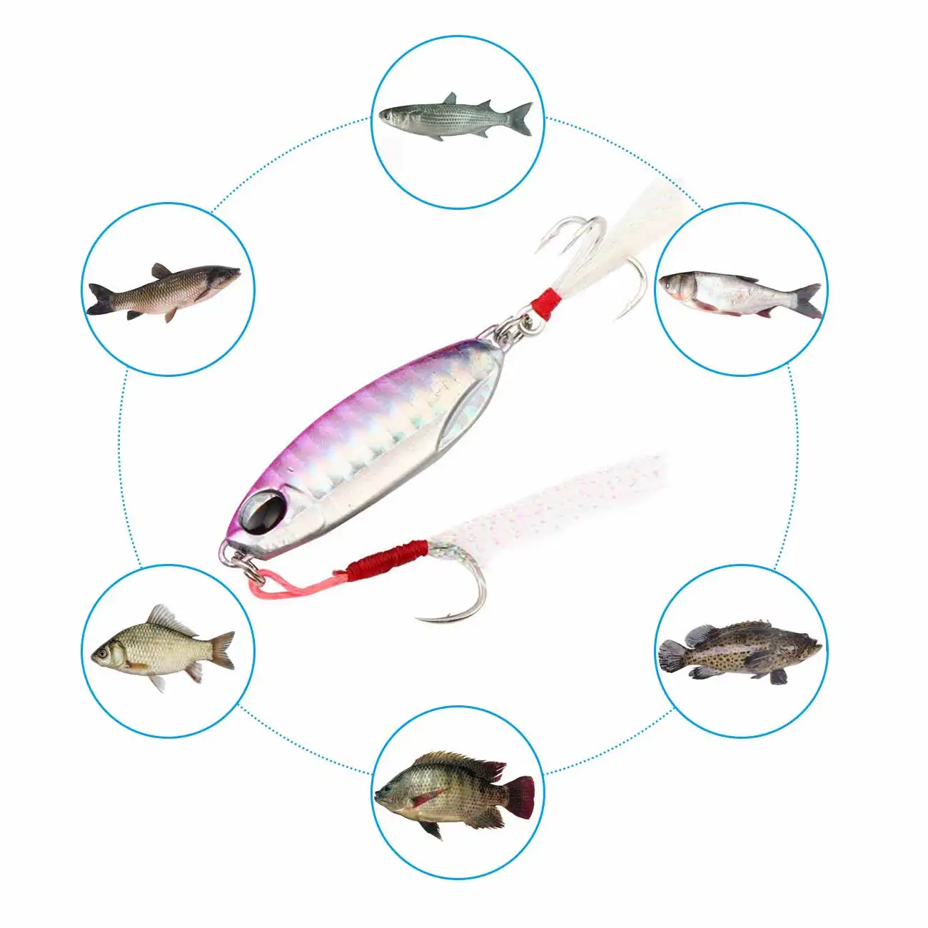 1Pcs Artificial Fishing Lure Mini Metal Slow Jig Cast Spoon Baits With Hook Hard Trout Baits Freshwater Sea Fishing Bait
1Pcs Artificial Fishing Lure Mini Metal Slow Jig Cast Spoon Baits With Hook Hard Trout Baits Freshwater Sea Fishing Bait