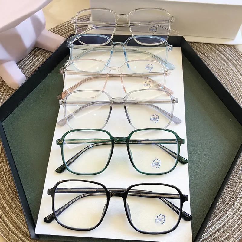 Очки с защитой от сисветильник оправа для очков зеленые женские квадратные очки