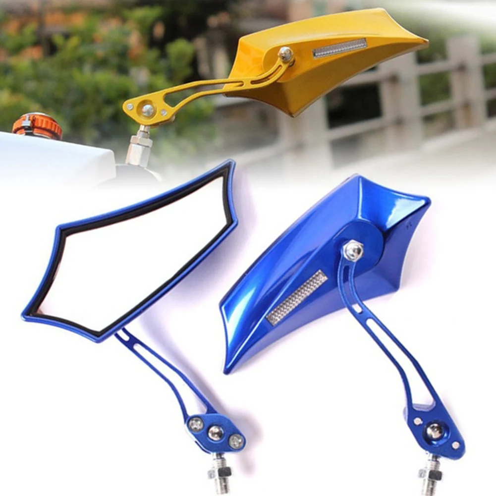 1 Pair Universal Motorcycle 8/10mm Rear View Side Mirror Motorbike Bike Scooter Handle Bar End Side Rearview Mirrors
1 Pair Universal Motorcycle 8/10mm Rear View Side Mirror Motorbike Bike Scooter Handle Bar End Side Rearview Mirrors