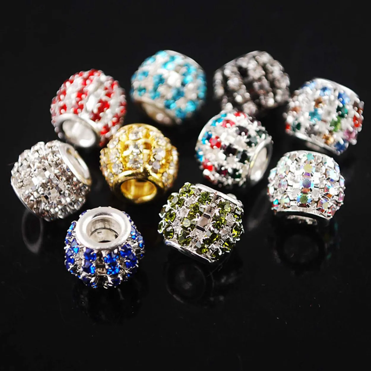 12x10mm Oval Crystal Rhinestone Charms Findings Loose Big Hole Beads Craft For Jewelry Making DIY 5pcs/10pcs
12x10mm Oval Crystal Rhinestone Charms Findings Loose Big Hole Beads Craft For Jewelry Making DIY 5pcs/10pcs