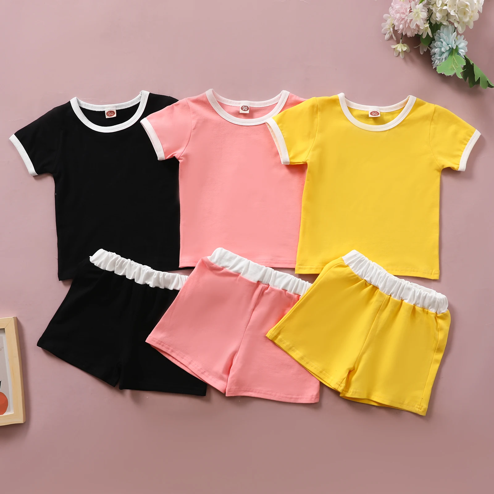 Pudcoco От 1 до 4 лет детские штаны для мальчиков и девочек комплект из 2 предметов, костюм с коротким рукавом Цвет блок топы + шорты; Летняя одежда...
Pudcoco От 1 до 4 лет детские штаны для мальчиков и девочек комплект из 2 предметов, костюм с коротким рукавом Цвет блок топы + шорты; Летняя одежда...