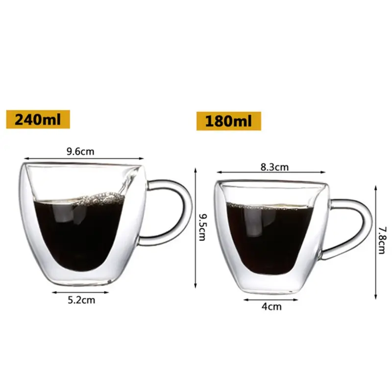 1PC Heart Love Shaped Espresso Glass Mug Couple Cups Double Wall Glass Mug Resistant Tea Beer Mug Milk Lemon Juice Cup Drinkware
1PC Heart Love Shaped Espresso Glass Mug Couple Cups Double Wall Glass Mug Resistant Tea Beer Mug Milk Lemon Juice Cup Drinkware