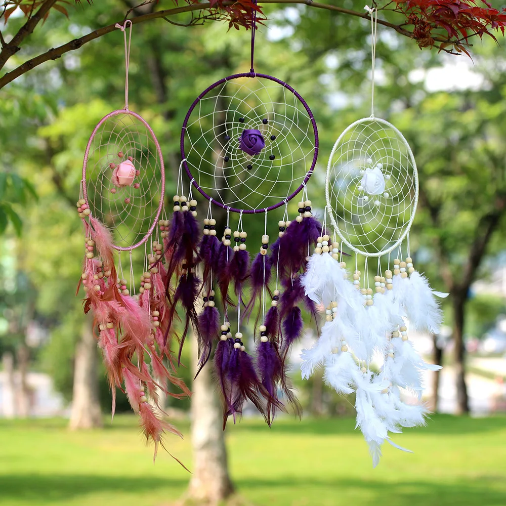 Wedding Room Decor Purple Feather Dream Catcher Large Bride Room Wall Hanging Decoration Dreamcatcher Ornament Gift
Wedding Room Decor Purple Feather Dream Catcher Large Bride Room Wall Hanging Decoration Dreamcatcher Ornament Gift