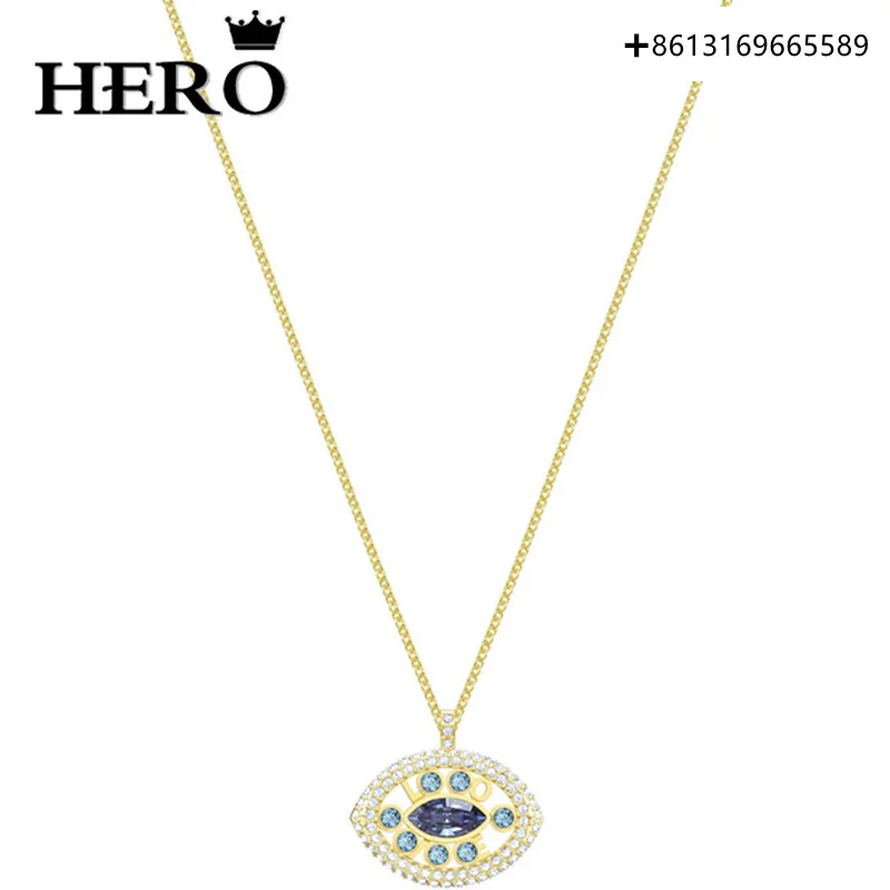 HERO High Quality Original Copy 1:1SWA Eye Necklace Logo Gift Preferred Free Package Manufacturers Wholesale
HERO High Quality Original Copy 1:1SWA Eye Necklace Logo Gift Preferred Free Package Manufacturers Wholesale