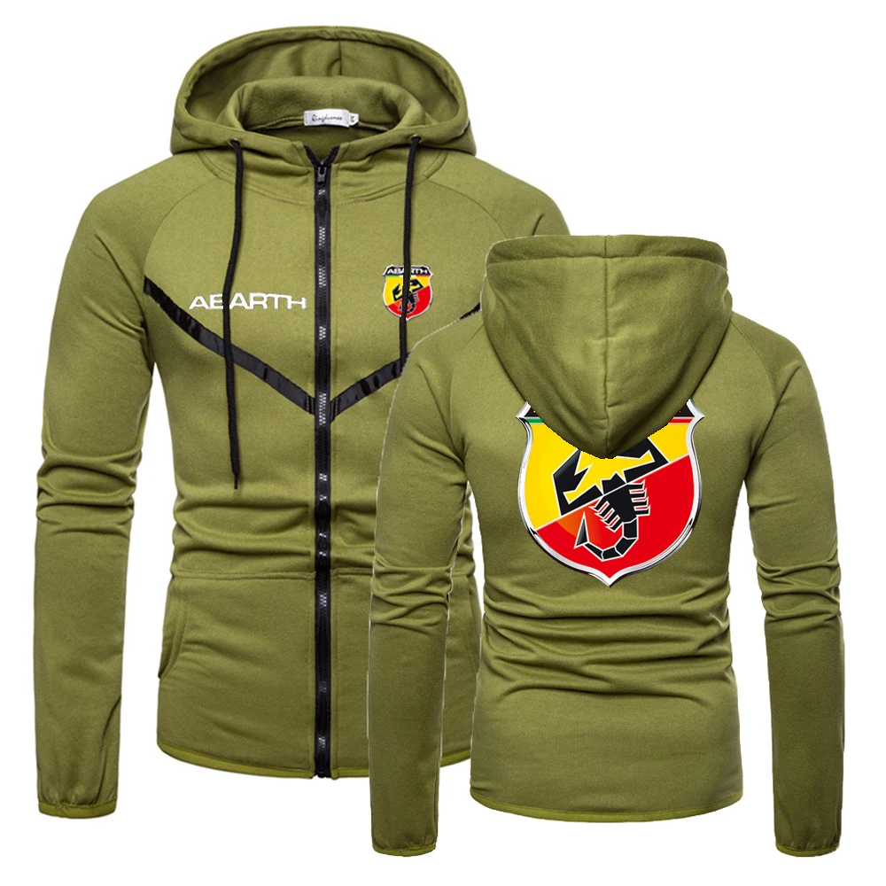 2021 ABARTH New Zipper Brand Hoodies Men Fitness Sweatshirts Solid Color England Style Muscle Sportswear
2021 ABARTH New Zipper Brand Hoodies Men Fitness Sweatshirts Solid Color England Style Muscle Sportswear
