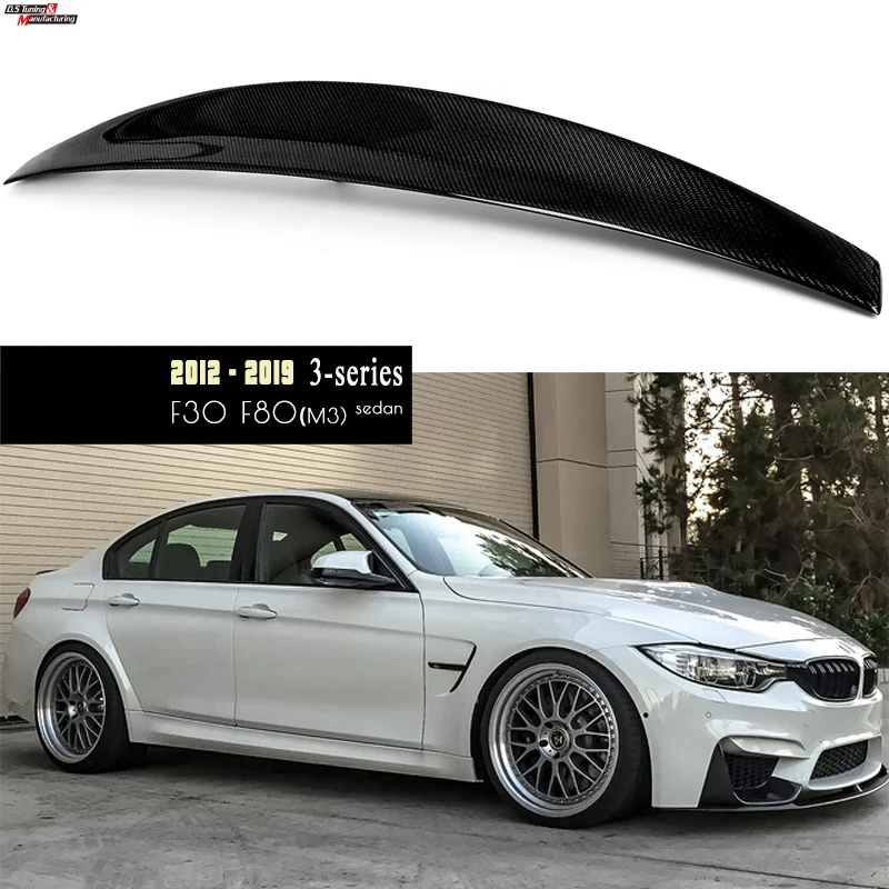 3*3 3k twill спойлер из углеродного волокна для BMW F30 3 серии (2012 - 2018) и F80 M3 (2015 - 2019), глянцевая отделка
3*3 3k twill спойлер из углеродного волокна для BMW F30 3 серии (2012 - 2018) и F80 M3 (2015 - 2019), глянцевая отделка