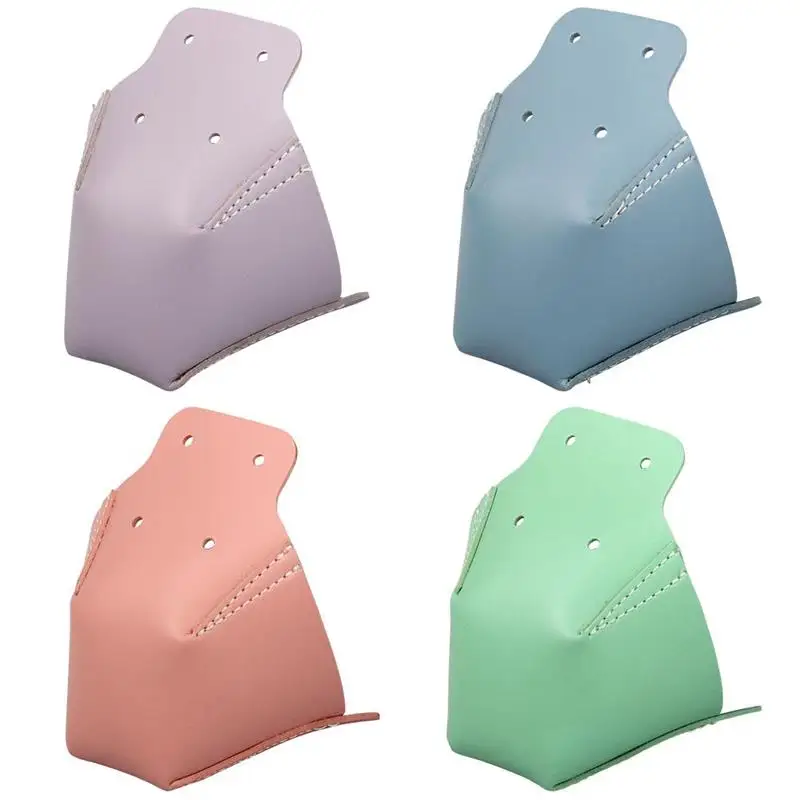 1 Pair Toe Cap Guards Protectors PU Leather Roller Skate Cap Protectors With 4 Holes Toe Cap Guard Protectors For Roller Skate
1 Pair Toe Cap Guards Protectors PU Leather Roller Skate Cap Protectors With 4 Holes Toe Cap Guard Protectors For Roller Skate