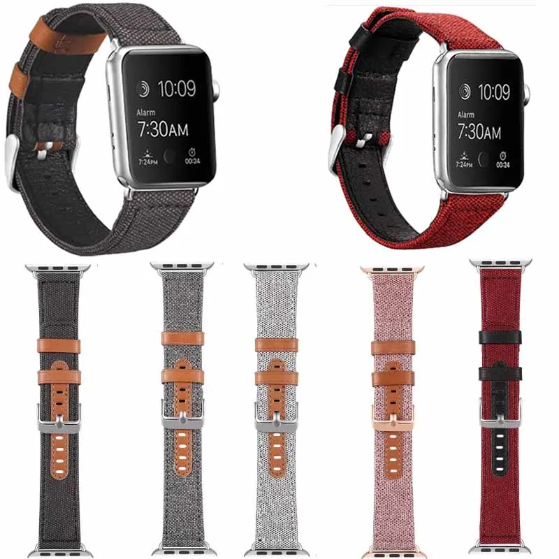 Fabric leather loop strap for apple watch band 42mm 44mm 41 45 wristband for iwatch band 38mm 40mm series SE 7 6 5/4/3/ bracelet
Fabric leather loop strap for apple watch band 42mm 44mm 41 45 wristband for iwatch band 38mm 40mm series SE 7 6 5/4/3/ bracelet