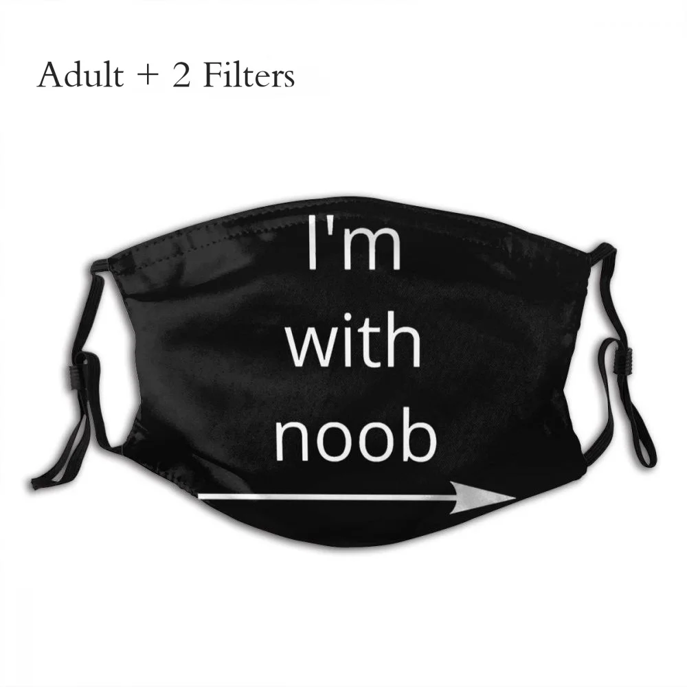 Забавная многоразовая маска для игр I'm With Noob Meme, Roblox, платформа для онлайн-игр и маска для взрослых с фильтрами
Забавная многоразовая маска для игр I'm With Noob Meme, Roblox, платформа для онлайн-игр и маска для взрослых с фильтрами