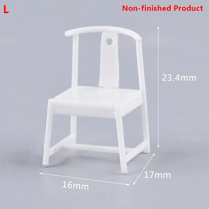 1pc Chair Furniture Toys for Doll House Decoration Simulation Model Dollhouse Miniature Small Bar Stool Sofa Table Swing
1pc Chair Furniture Toys for Doll House Decoration Simulation Model Dollhouse Miniature Small Bar Stool Sofa Table Swing