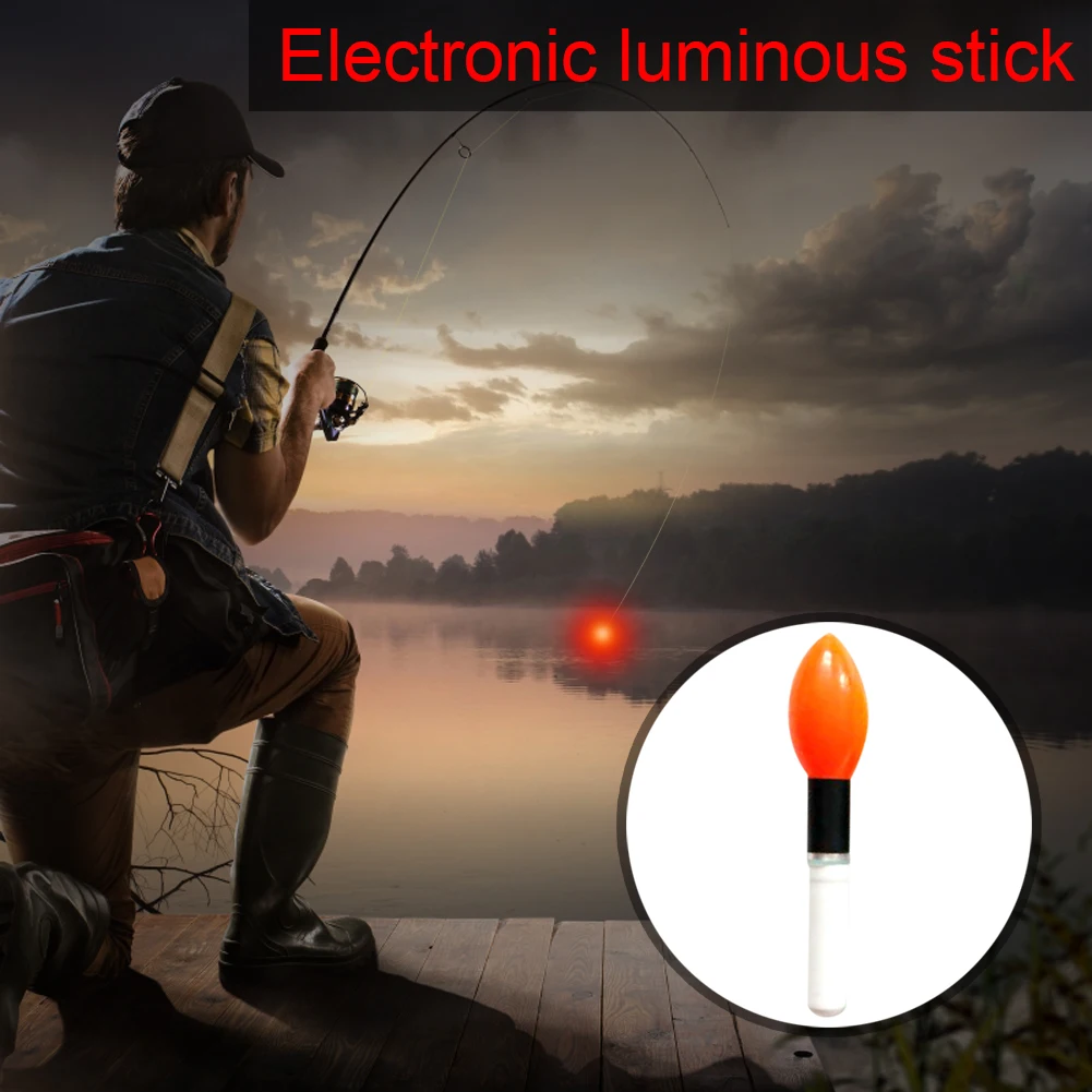 2pcs Luminous LED Night Light Stick Fishing Tackle Outdoor Electronic Sea Float Bobber Portable Easy Fishing Carrying
2pcs Luminous LED Night Light Stick Fishing Tackle Outdoor Electronic Sea Float Bobber Portable Easy Fishing Carrying