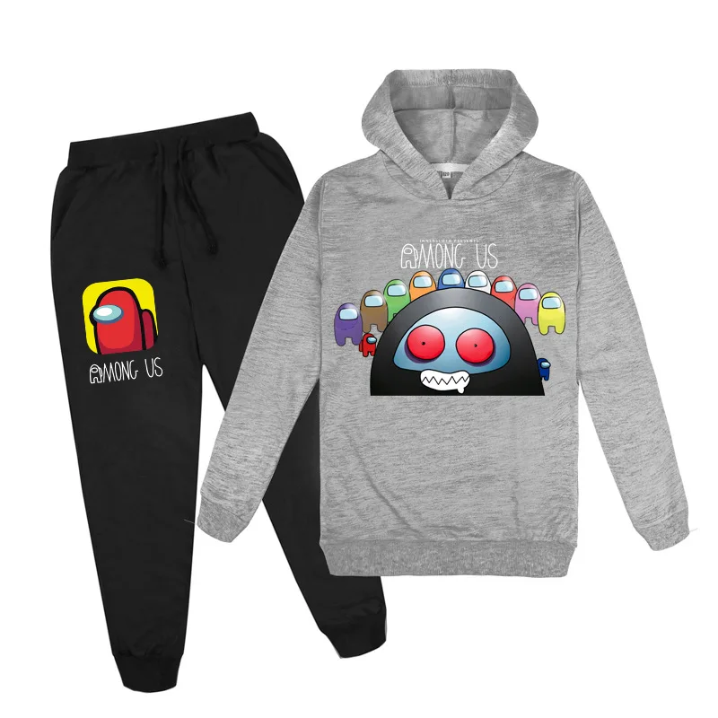 2021 New Style Among Us Impostor Graphic Printed Children Suit Long Sleeved Hoodies Sweatshirt +Casual Sport Long Pants Set
2021 New Style Among Us Impostor Graphic Printed Children Suit Long Sleeved Hoodies Sweatshirt +Casual Sport Long Pants Set
