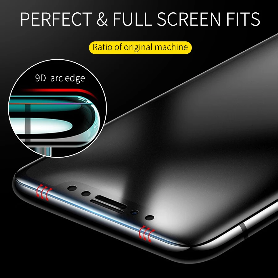 Матовое мягкое керамическое закаленное стекло для Xiaomi POCO X3 NFC F3 F2 M3 9T 9 Pro Redmi Note 10