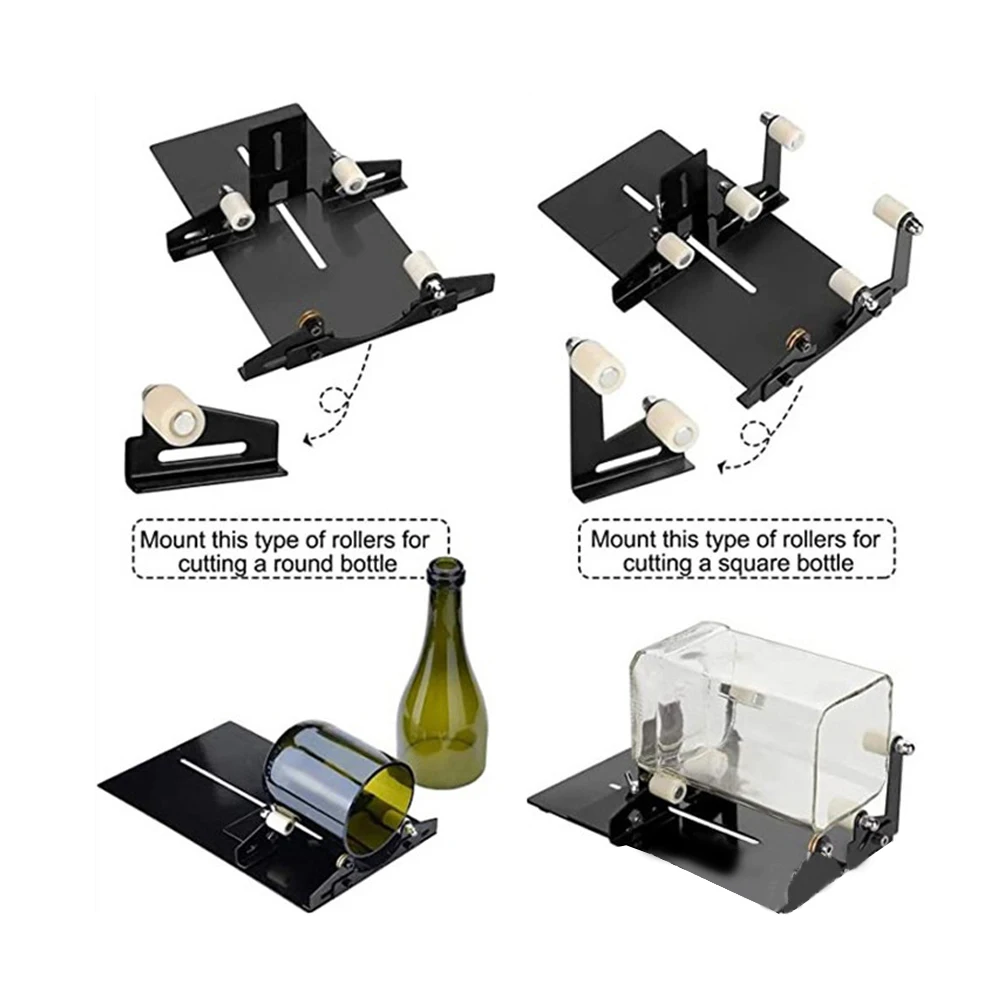 Glass Bottle Cutter Stainless Steel Adjustable DIY Bottle Cutting Machine for Wine/Beer Bottles
Glass Bottle Cutter Stainless Steel Adjustable DIY Bottle Cutting Machine for Wine/Beer Bottles