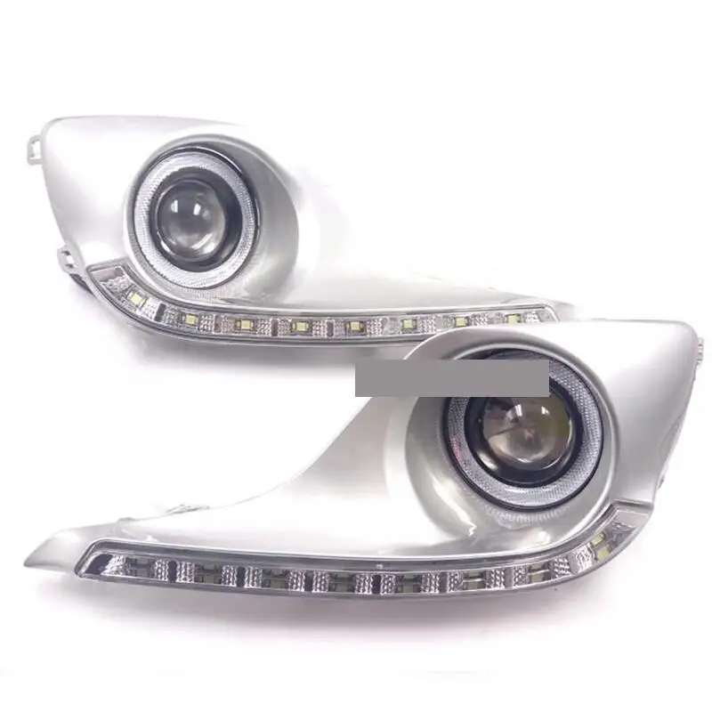Styling Lamp Cob Side Turn Signal Daytime Running Automobiles Led Fog Car Light Assembly 2012 2013 2014 FOR Toyota Highlander
Styling Lamp Cob Side Turn Signal Daytime Running Automobiles Led Fog Car Light Assembly 2012 2013 2014 FOR Toyota Highlander