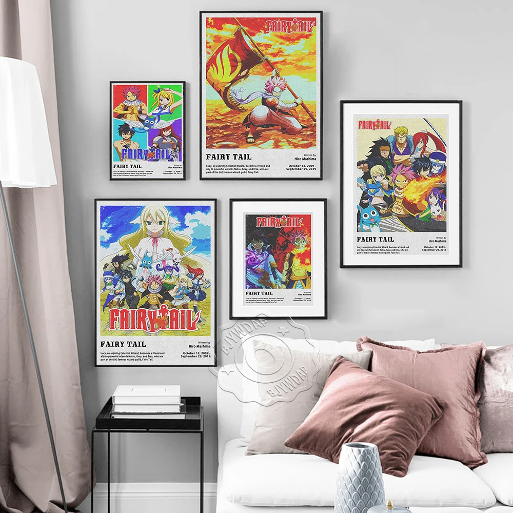 Fairy Tail Hot Cartoon Manga Poster, Japanese Anime Character Prints Art Canvas Painting, Modern Wall Stickers Home Decor Gift
Fairy Tail Hot Cartoon Manga Poster, Japanese Anime Character Prints Art Canvas Painting, Modern Wall Stickers Home Decor Gift