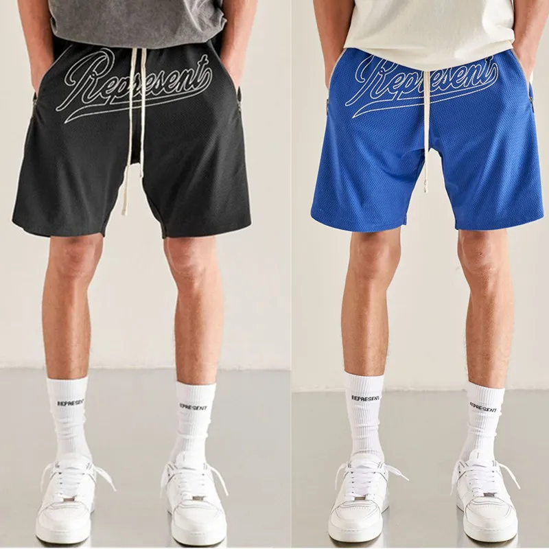 Men's basketball shorts summer mesh breathable fast dry High street fitness shorts fashion brand men's sports shorts
Men's basketball shorts summer mesh breathable fast dry High street fitness shorts fashion brand men's sports shorts