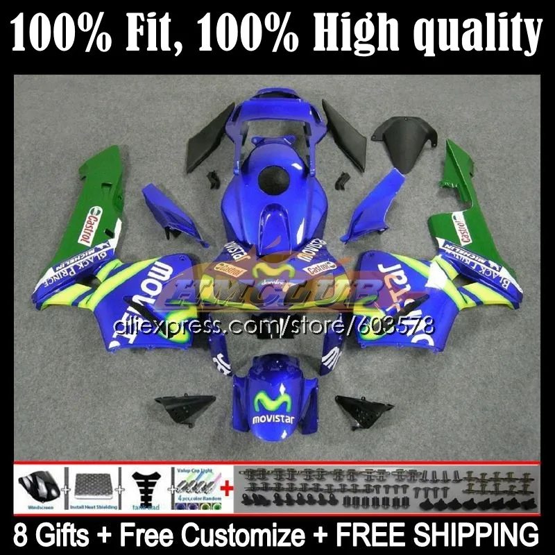 Инъекция для HONDA CBR 600RR 600F5 CBR600RR 82CL.17 CBR600F5 CBR 600 RR F5 03 04 CBR600 RR 2003 2004 OEM Обтекатели Movistar Blue
Инъекция для HONDA CBR 600RR 600F5 CBR600RR 82CL.17 CBR600F5 CBR 600 RR F5 03 04 CBR600 RR 2003 2004 OEM Обтекатели Movistar Blue