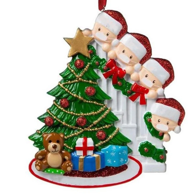 4 Pcs Personalized Christmas Tree Birthday Decoration Name Christmas Ornaments Family Pandemic DIY Gift
4 Pcs Personalized Christmas Tree Birthday Decoration Name Christmas Ornaments Family Pandemic DIY Gift