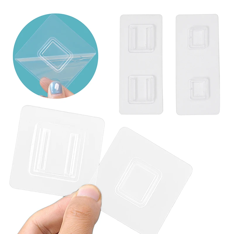 Transparent Multi-Purpose Hooks Double-sided Adhesive Wall Hooks Clear Invisible Reusable Anti-slip Waterproof Oilproof Hooks
Transparent Multi-Purpose Hooks Double-sided Adhesive Wall Hooks Clear Invisible Reusable Anti-slip Waterproof Oilproof Hooks