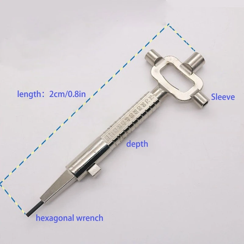 Sliver Locksmith Tool Zinc Alloy Durable Sturdy Long Time to Use Hard Props Locksmith Multi-tool Removal Tool
Sliver Locksmith Tool Zinc Alloy Durable Sturdy Long Time to Use Hard Props Locksmith Multi-tool Removal Tool