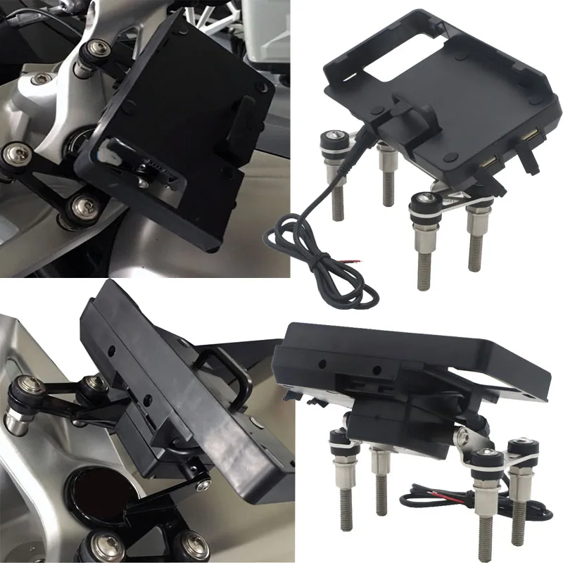 Подставка держатель для телефона мотоцикла и навигации BMW F750GS F850GS R1200RS