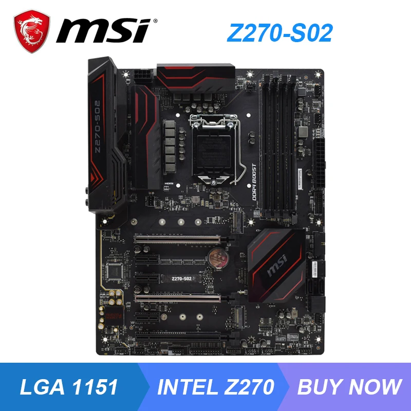 Материнская плата MSI Z270-S02 Z270 LGA 1151 DDR4 поддерживает процессор 6/7 поколения M.2 SATA3 PCI-E X16 USB3.1 ATX
Материнская плата MSI Z270-S02 Z270 LGA 1151 DDR4 поддерживает процессор 6/7 поколения M.2 SATA3 PCI-E X16 USB3.1 ATX