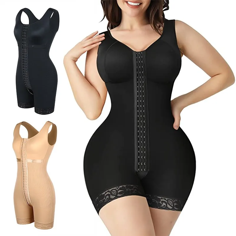 backless shapewear Women Body Shaper Colombian Reductive Girdles Underbust Corset Bodysuit Waist Trainer Butt Lifter Shapewear Tummy Control Fajas plus size shapewear