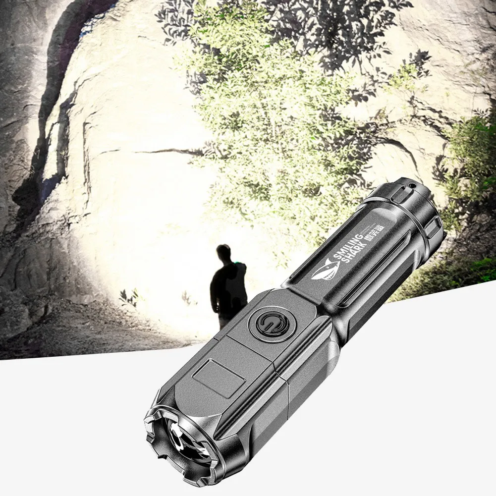 ABS Strong Ultra Light Focusing Flashlight Outdoor Portable XPE Waterproof Flashlight Used At Home Long And Large Range
ABS Strong Ultra Light Focusing Flashlight Outdoor Portable XPE Waterproof Flashlight Used At Home Long And Large Range