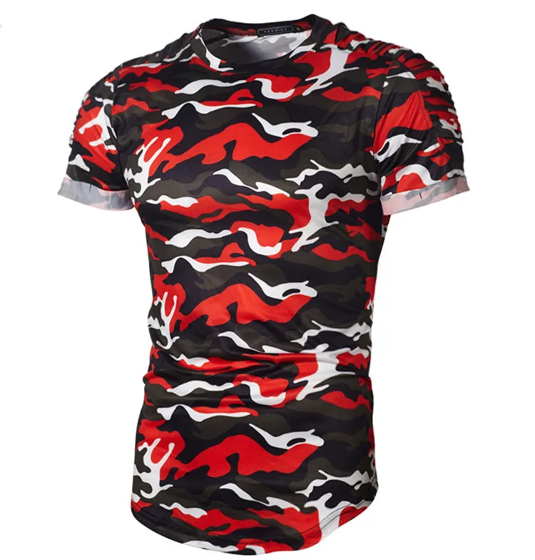 2018 New Men's T-shirt Camouflage Casual Sports Training Short-sleeved T-shirt Quick-drying Men's Training Short-sleeved Shirt
2018 New Men's T-shirt Camouflage Casual Sports Training Short-sleeved T-shirt Quick-drying Men's Training Short-sleeved Shirt