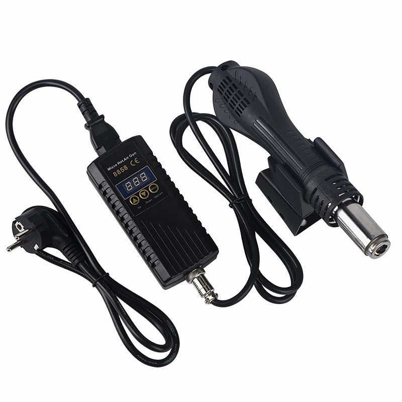 MOYOTEC Hot air gun 8858 portable miniature rework soldering station LED digital display hair dryer hot air gun welding 
MOYOTEC Hot air gun 8858 portable miniature rework soldering station LED digital display hair dryer hot air gun welding