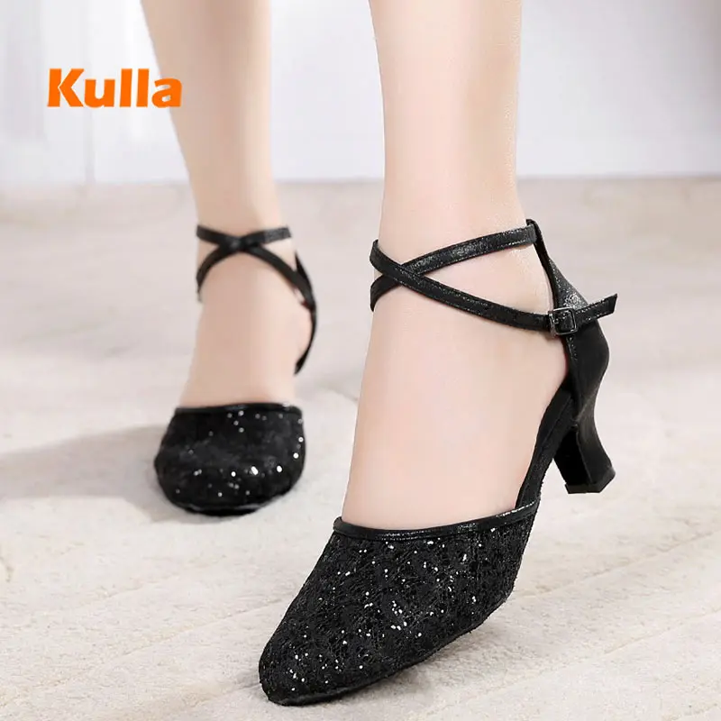 Women Latin Dance Shoes Salsa Ballroom Tango Shoes Wedding High Heel Black Glitter Ladies Girls Jazz Dancing Shoe Female Sandals 
Women Latin Dance Shoes Salsa Ballroom Tango Shoes Wedding High Heel Black Glitter Ladies Girls Jazz Dancing Shoe Female Sandals