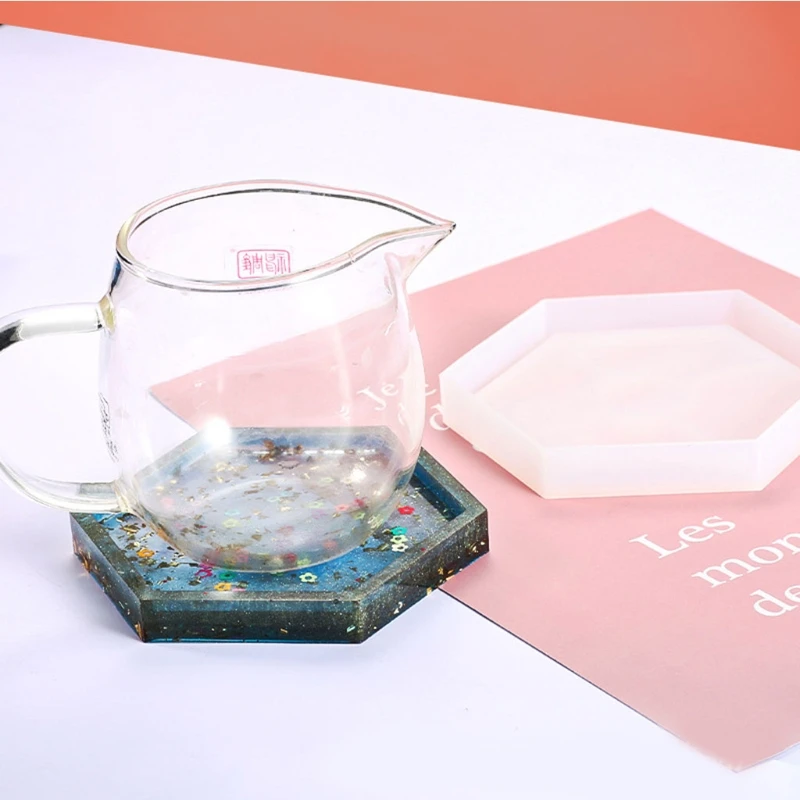 Coaster Silicone Mould Epoxy Casting Mold Round Square Hexagon Coaster Resin Casting Mold Tea Mat Concrete Cement Molds
Coaster Silicone Mould Epoxy Casting Mold Round Square Hexagon Coaster Resin Casting Mold Tea Mat Concrete Cement Molds